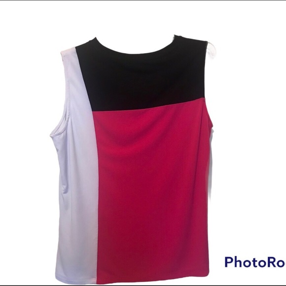 Calvin Klein Sleeveless Blouse - Picture 2 of 5